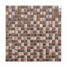 Glass Mix Stone Mosaic Tile Glass Mosaic Foshan